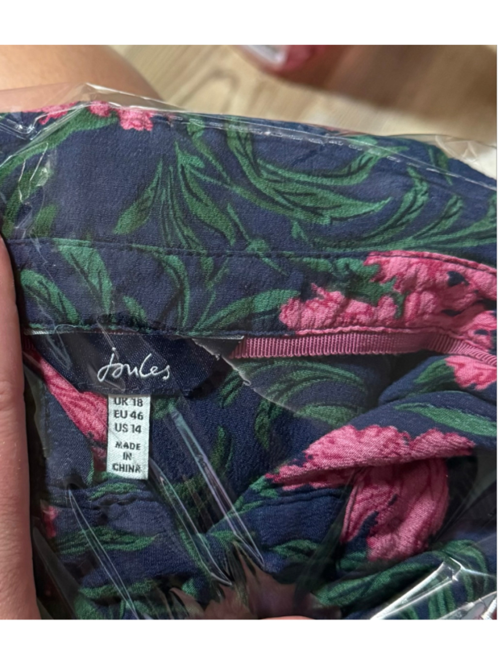 Joules Harper tiered shirt dress Size 14 - Picture 9 of 9